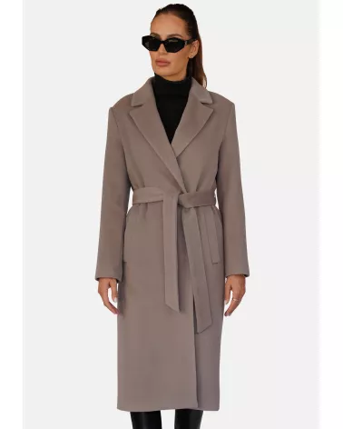 copy of Gray wool coat with cashmere