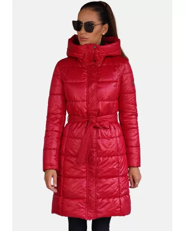 copy of Red down jacket with hood