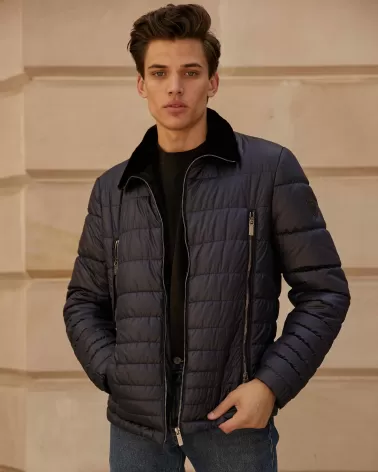 Men's navy winter jacket