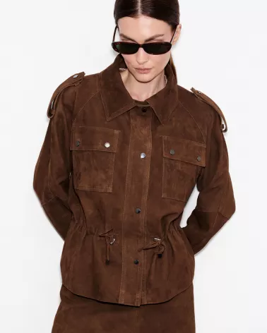 Whiskey Suede Jacket