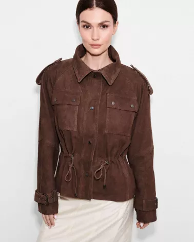 Brown Suede Jacket