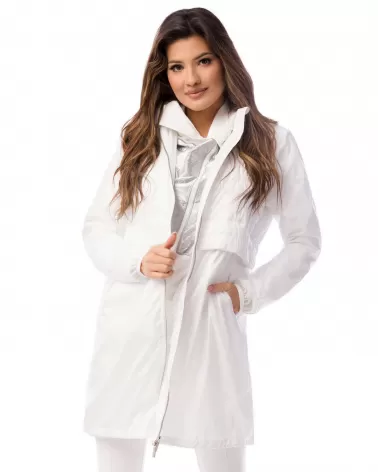 copy of Wodoodporna kurtka typu parka w kolorze taupe
